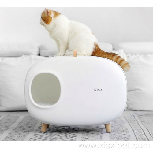 cat litter box house furniture Box Pet Cleaning